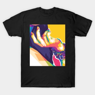 cool hand of pop art woman T-Shirt